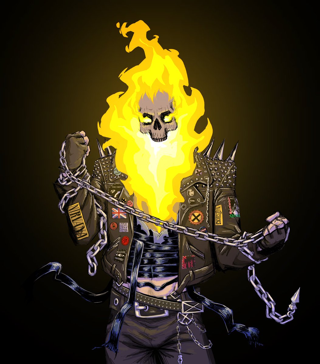 monthlyseer's tweet image. what if Jonothon Starsmore was a Ghost Rider?