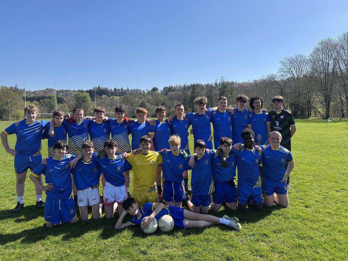 Hard luck to our U16 Gaelic Footballers who narrowly lost out in their semi-final against Coláiste Fionnchua, Mitchelstown.

After a tough start, conceding two early goals, our lads showed tremendous resilience and fought back to keep the game in the melting pot right to the