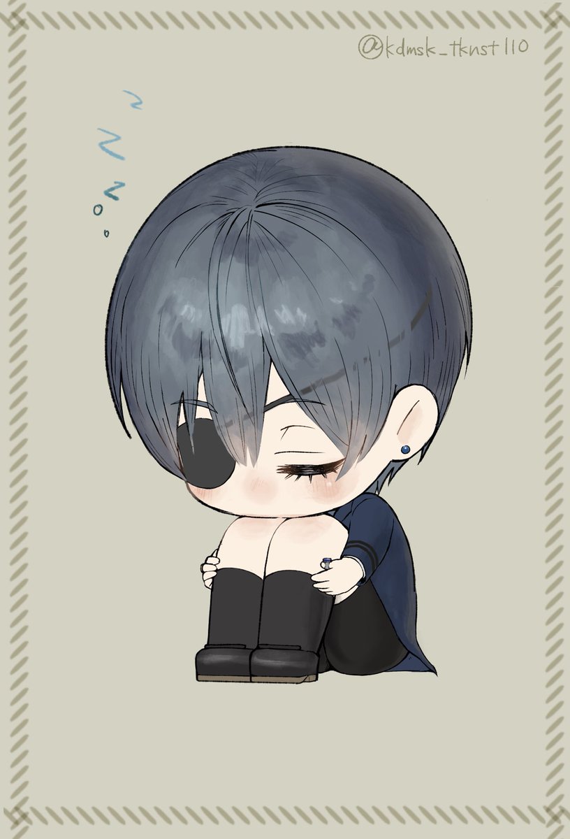 シエルくんの置物。

  #黒執事  #シエルくん