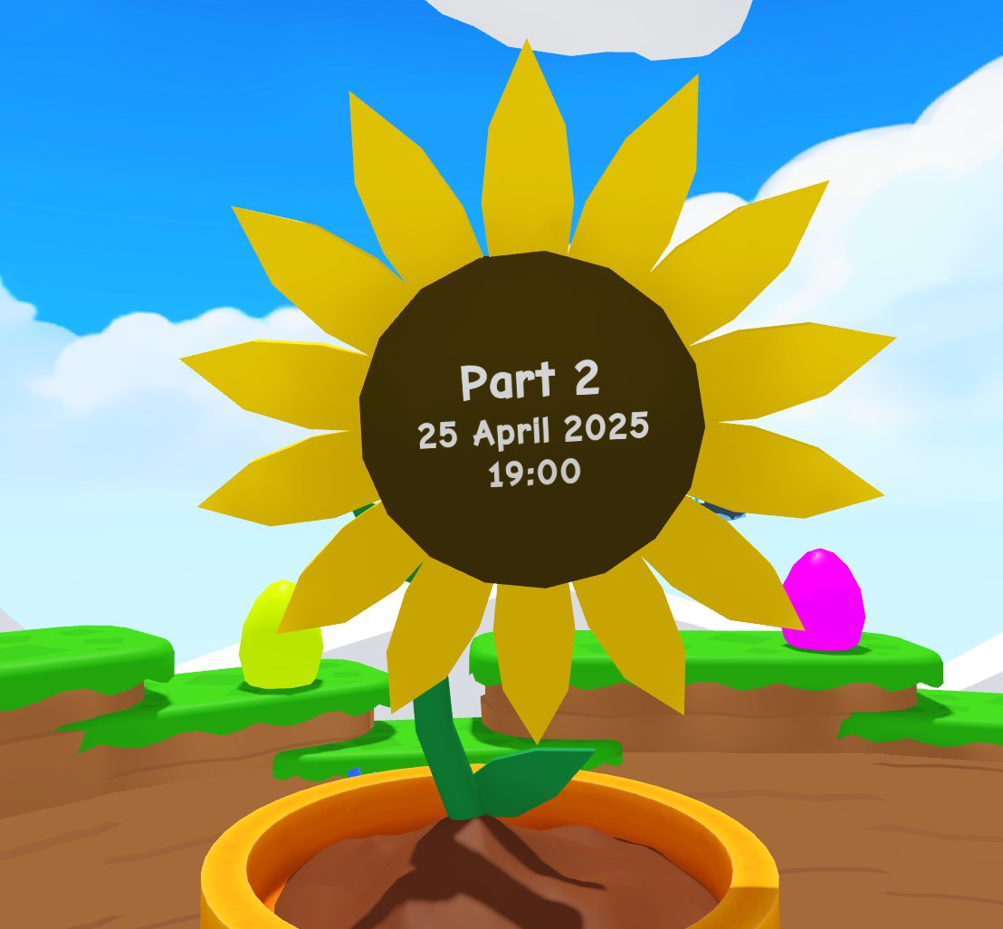 unsqrd's tweet photo. Time to HOP into the Easter Event because it JUST RELEASED!!!

Part 2 of the Easter Event releases on April 25th!

Use code "Easter2025Event" for a 12 hour, egg hatch boost!

🎮 Play at: https://t.co/Uaj9jt5Cp9 https://t.co/1sGmQi7CCn