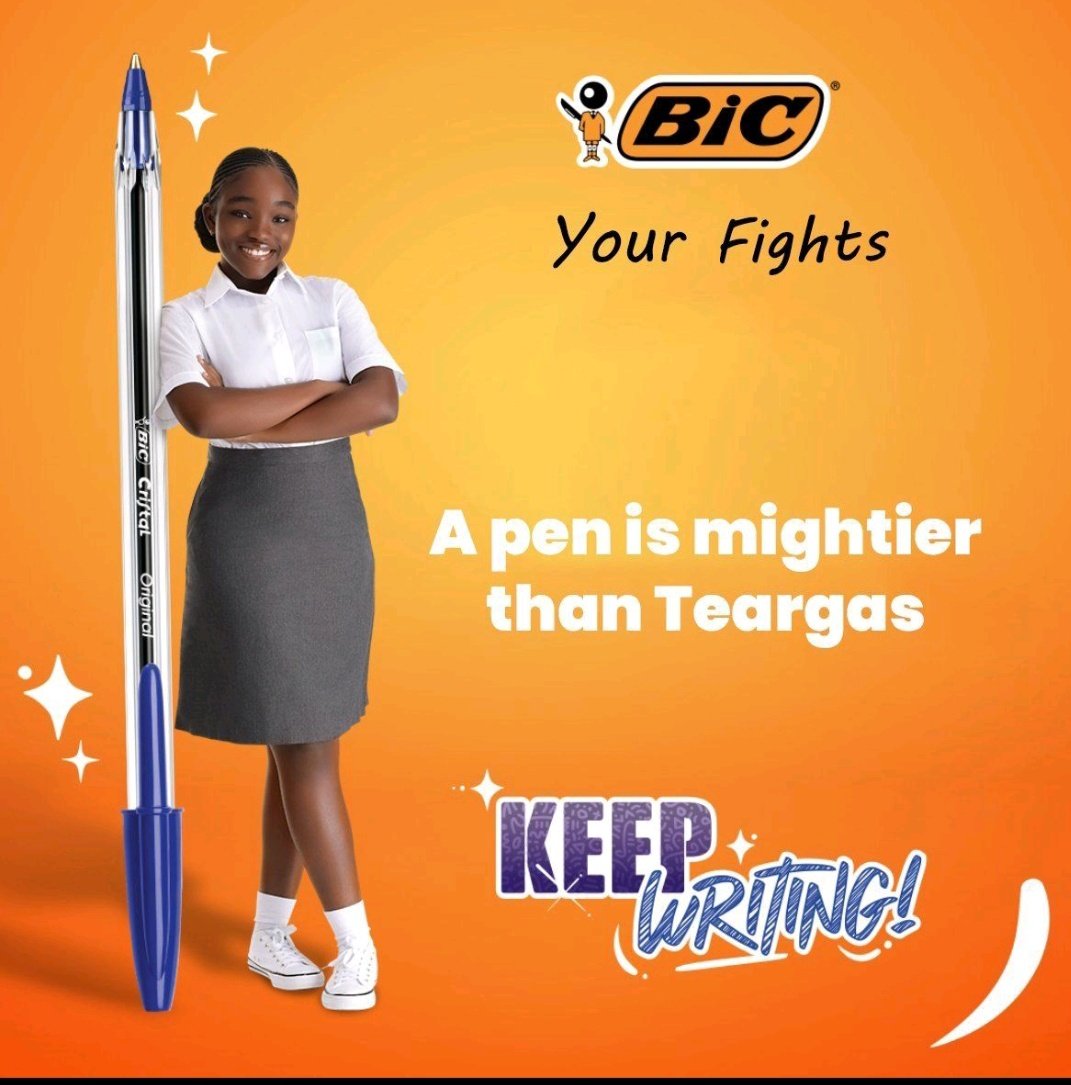 Brands like <a href="/BICGroup/">BIC</a> are taking a stand, what's holding your pen back? 👏
