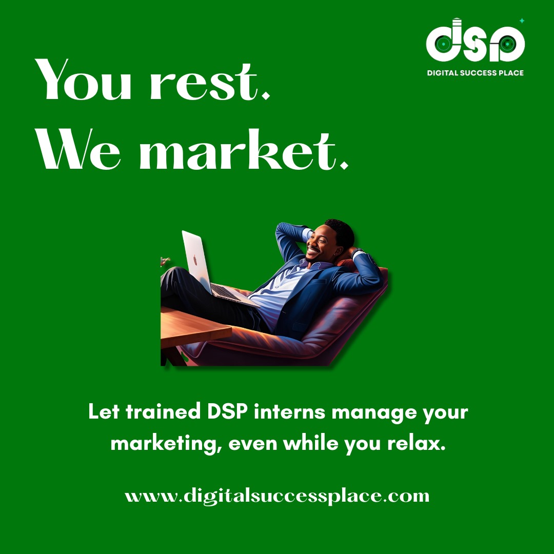 OfficialDSPlace's tweet photo. You’ve earned a break. But your business still needs visibility.
 DSP offers SMEs an affordable way to maintain a consistent, expert-led digital presence.
 Work smart. Market smarter.
📩 Send us a DM to learn how we can help you grow — while you chill.
#Weekenders https://t.co/qqcErbBgjm