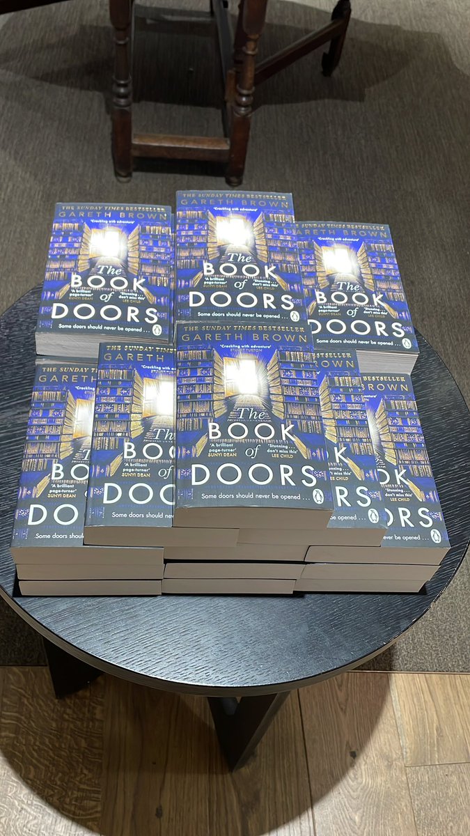 Waterstones Durham (@wstonesdurham) on Twitter photo Don’t forgot tomorrow with <a href="/GarethJohnBrown/">Gareth Brown is on Bluesky</a> with bookclub at 10am and signing at 11am - see you then #Durham #events #goodreads #TheBookOfDoors Don’t forgot tomorrow with <a href="/GarethJohnBrown/">Gareth Brown is on Bluesky</a> with bookclub at 10am and signing at 11am - see you then #Durham #events #goodreads #TheBookOfDoors