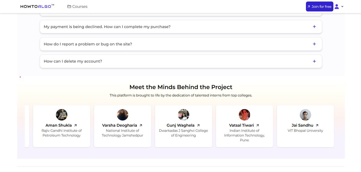 gunj_09's tweet image. Just spotted my name on the @howtoalgo website as a contributor 👀✨
go check out the magic we made to make DSA less scary 🧙♂️✨
only at : howtoalgo.com
#DSA #TechCommunity #HowToAlgo