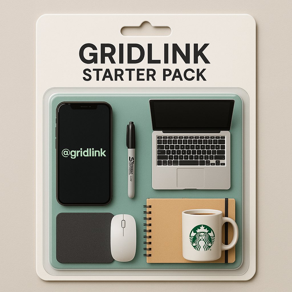 gridlink's tweet photo. Starter pack @gridlink https://t.co/AwBY2ql51S
