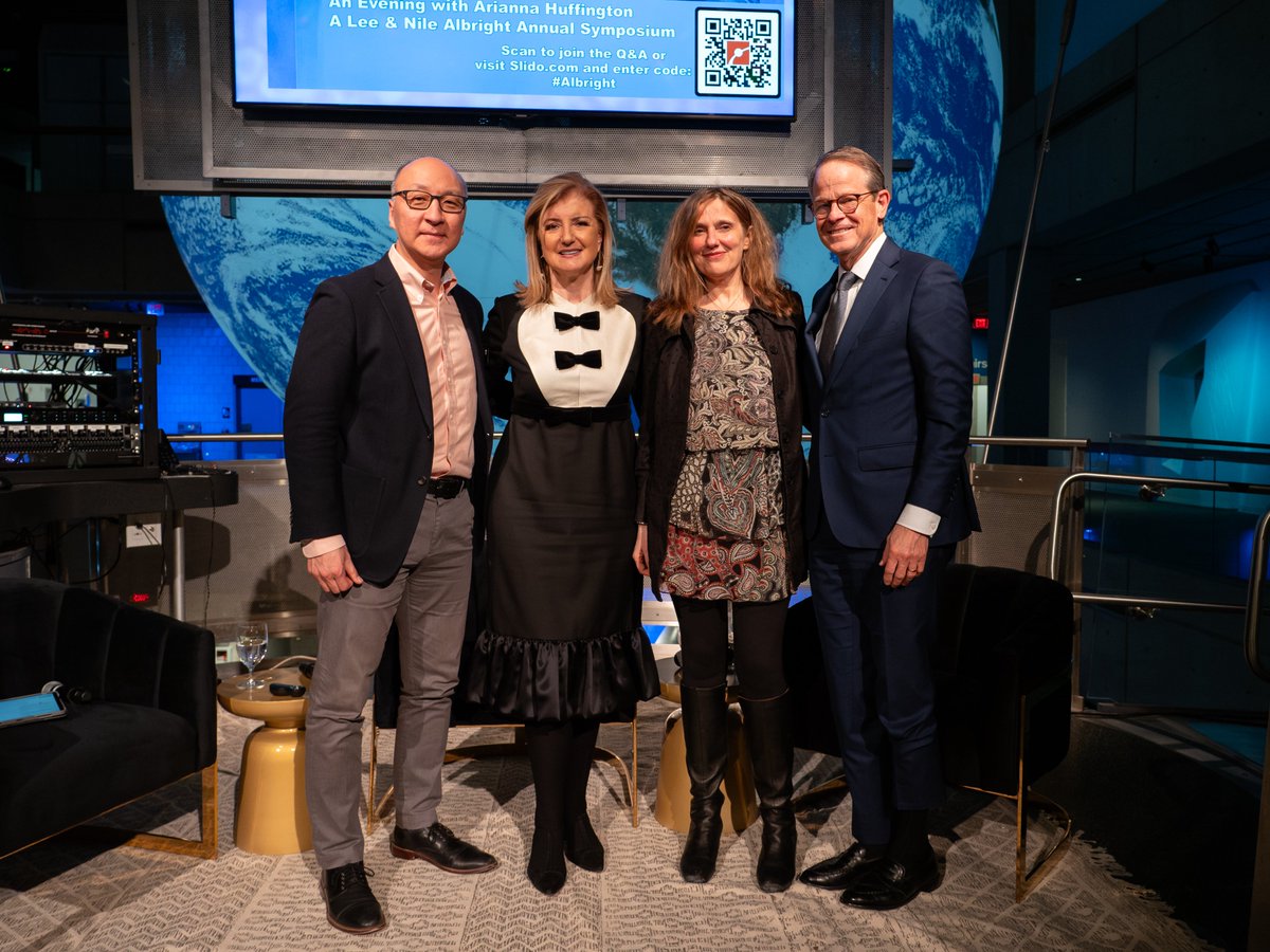 MIT Jameel Clinic for AI & Health (@aihealthmit) on Twitter photo Last night, #JameelClinic faculty lead <a href="/BarzilayRegina/">Regina Barzilay</a> joined <a href="/ariannahuff/">Arianna Huffington</a>, along w/ <a href="/museumofscience/">Museum of Science</a> Life Sciences Director Insoo Hyun & President <a href="/TimRitchieMOS/">Tim Ritchie</a> for a discussion on where the future of AI in health is headed. Thank you to the museum for hosting a fun evening! Last night, #JameelClinic faculty lead <a href="/BarzilayRegina/">Regina Barzilay</a> joined <a href="/ariannahuff/">Arianna Huffington</a>, along w/ <a href="/museumofscience/">Museum of Science</a> Life Sciences Director Insoo Hyun & President <a href="/TimRitchieMOS/">Tim Ritchie</a> for a discussion on where the future of AI in health is headed. Thank you to the museum for hosting a fun evening!