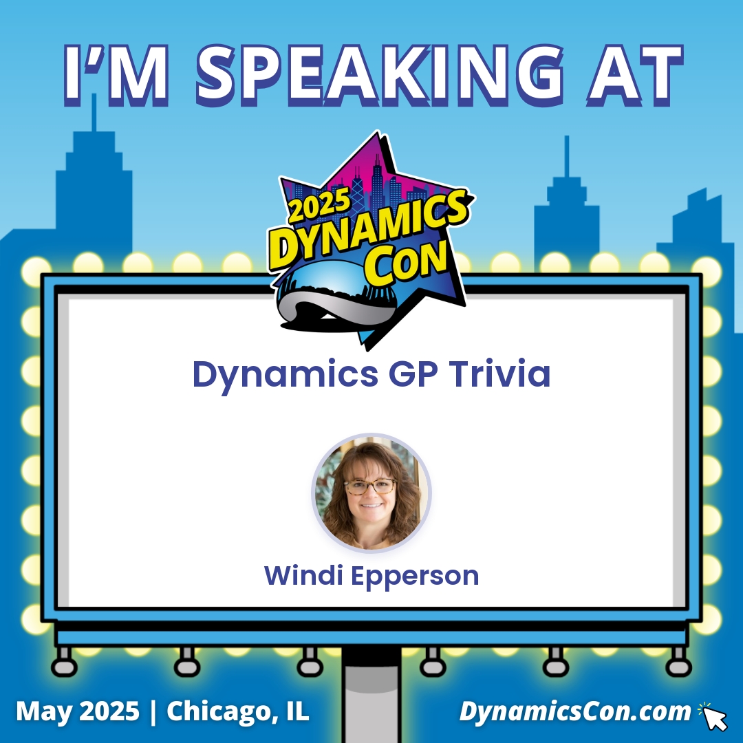 A little over a month away! I just finalized the prep for this session and it's going to be a lot of fun. Join me at #DynCon