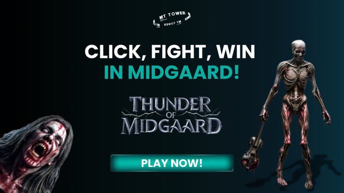 DaveWeb3Saint's tweet photo. Thunder of Midgaard isn’t just a game—it’s a whole movement.
Each click, each reward, each mission completed gets you closer to greatness.
Are you holding $CLICK or just watching others win?

Let’s go🚀🚀🚀
#MTTower #ThunderOfMidgaard #ClickToEarn https://t.co/rEjGPJLi8V