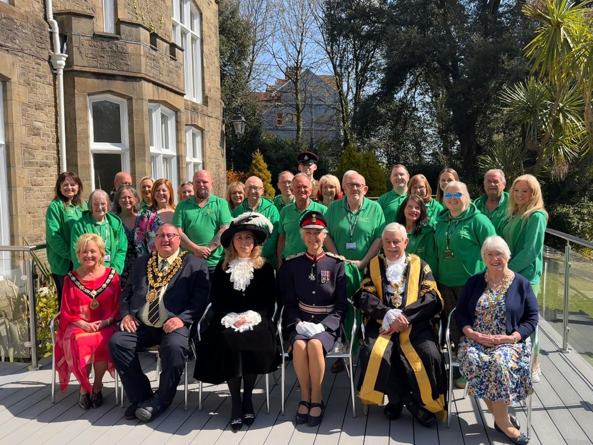 diana_stroia's tweet photo. Honoured to attend my first engagement as High Sheriff of West Glamorgan 

Congratulations to Popham Kidney Support on receiving The King’s Award for Voluntary Service — a truly inspiring charity helping those affected by kidney disease.
@PophamKidney 
#KingsAward https://t.co/9kTT7vb3xr