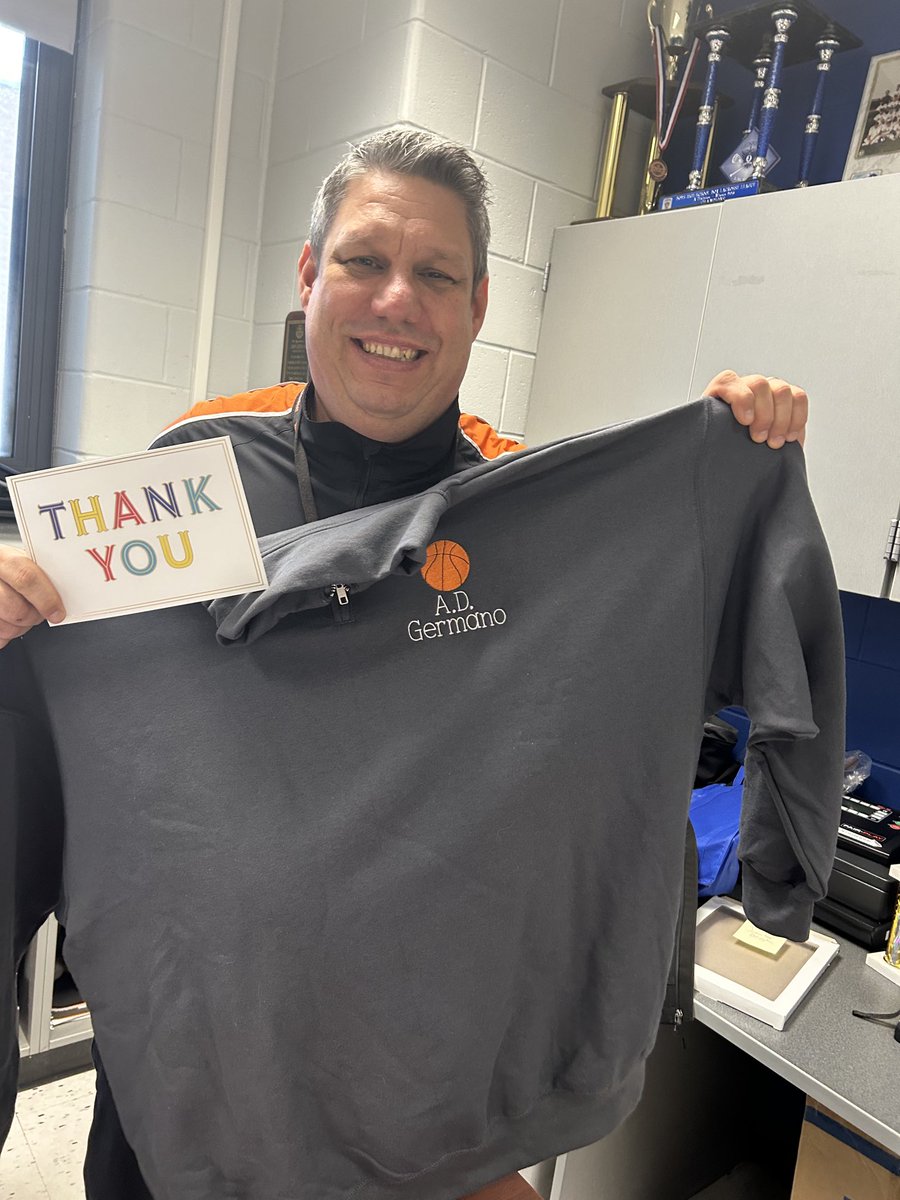 There is no nicer way to end a long week thank a surprise from Girls Basketball you are the best thank you so much ⁦<a href="/CoachNicolini/">Barnegat Girls Basketball</a>⁩