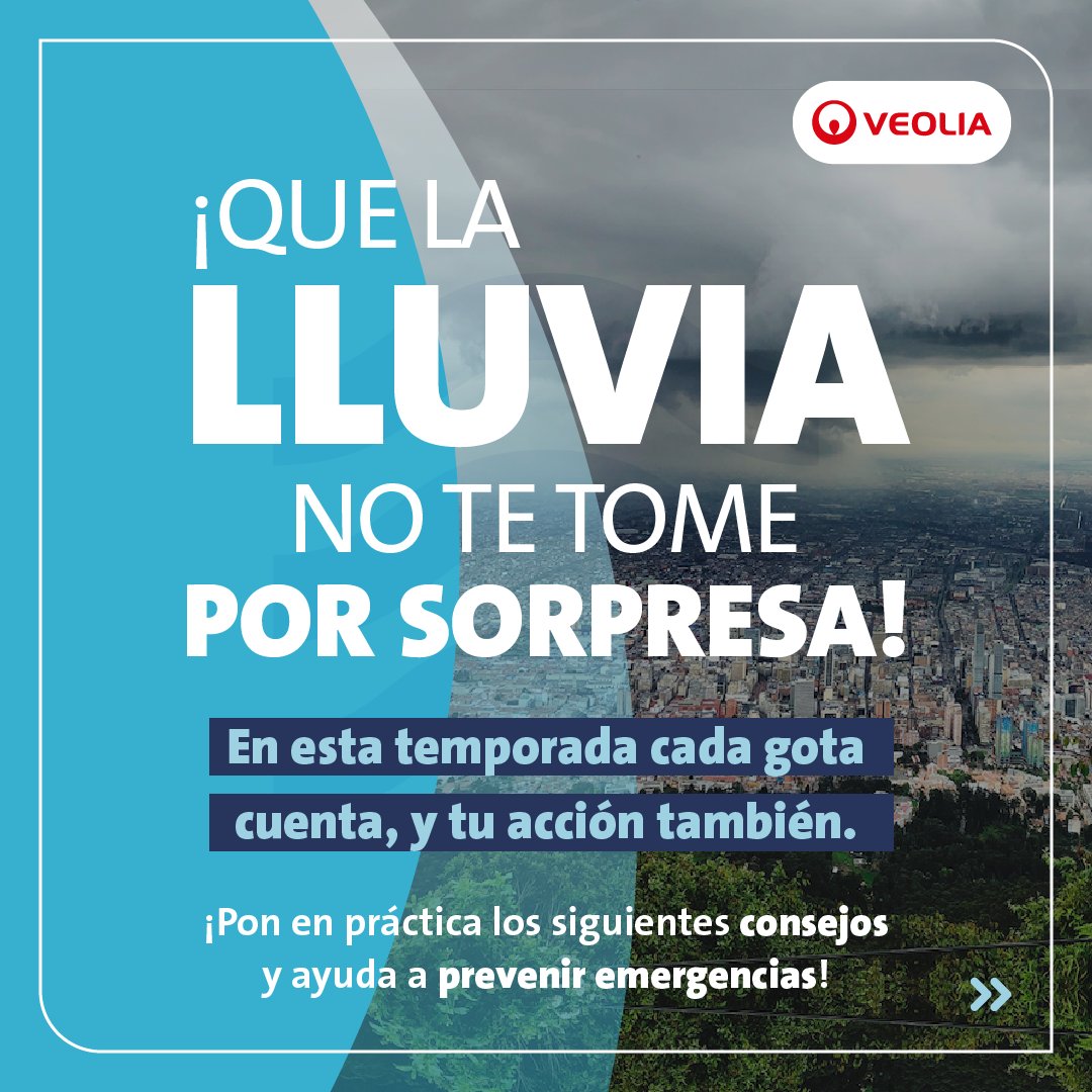 Veolia_Monteria's tweet photo. 🌧️💧 ¡En esta #TemporadaDeLluvias, cada gota cuenta… y tu acción también! 🌧️💧

Sigue estas recomendaciones para prevenir #Emergencias y proteger nuestro #Recurso vital.

La prevención es tarea de todos. ¡Actúa hoy! https://t.co/zXMsHTuH2H