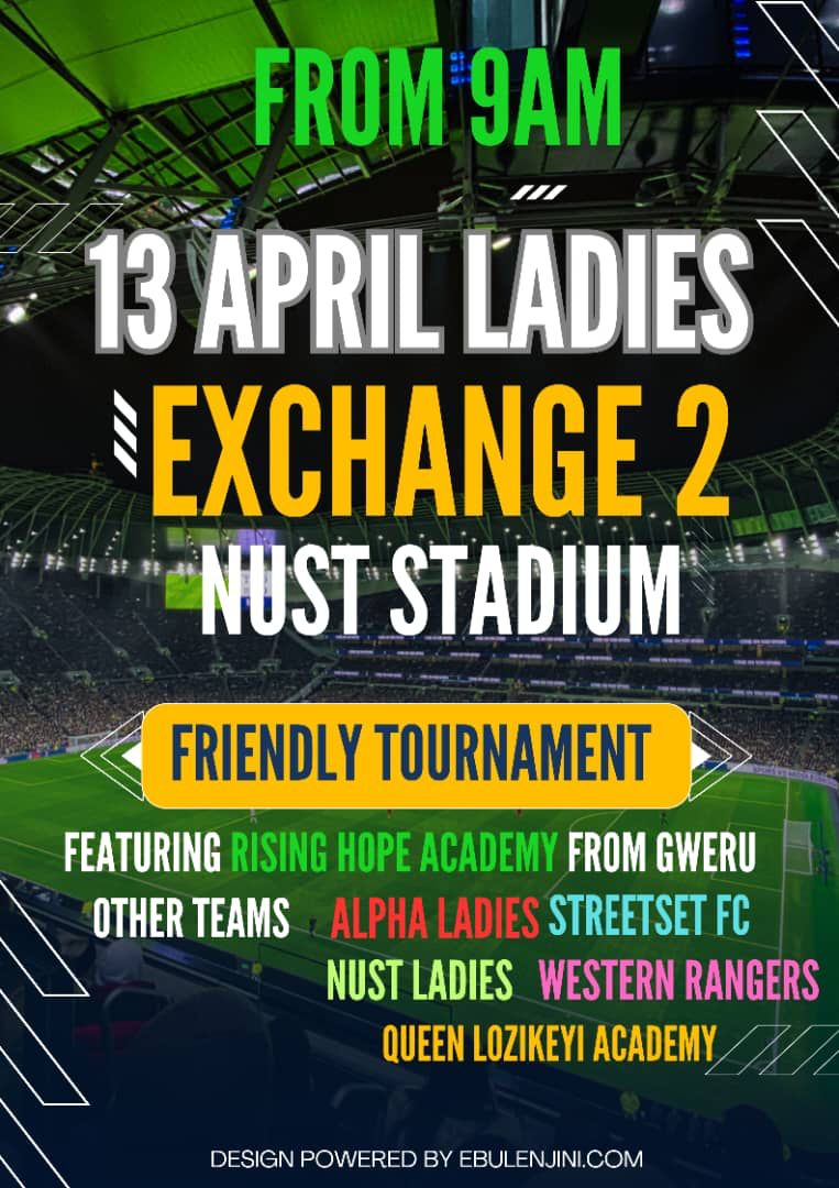 It is exciting to announce that there will be friendly tournaments taking place this Sunday, 13 April  2025, at the NUST grounds. Join us for a day filled with fun and sportsmanship as our very own  NUST Queens takes to the field. 
#Let's support our ladies in sports #choose NUST