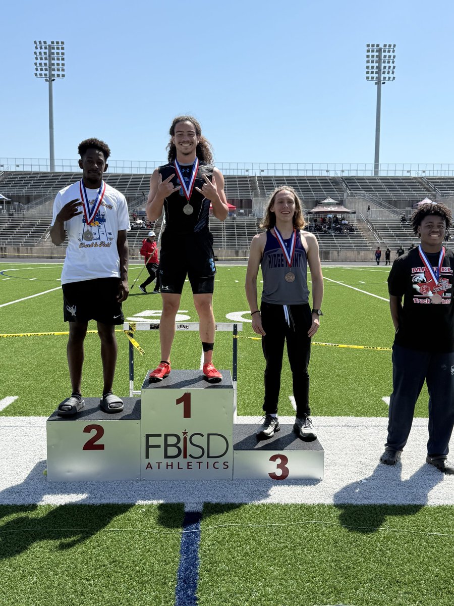 Max "Pole Vault" Powers bringing home 2nd as a pit stop to regionals!