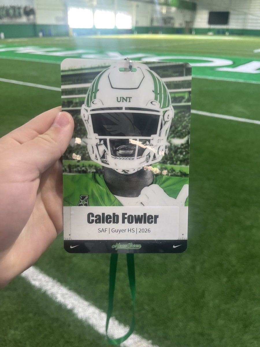 Caleb Fowler (@calebfowler14) on Twitter photo Had a great time visiting <a href="/MeanGreenFB/">UNT Football</a> . Met a lot of great coaches and players
<a href="/CoachMalone18/">Jordan Malone</a> <a href="/JoeMartinezUNT/">Joe Martinez</a> <a href="/DentonGuyer_FB/">Denton Guyer Football</a> <a href="/ReedHeim/">Coach Heim</a> <a href="/kylekeese/">Kyle Keese</a> <a href="/mike_gallegos16/">Mike Gallegos</a> Had a great time visiting <a href="/MeanGreenFB/">UNT Football</a> . Met a lot of great coaches and players
<a href="/CoachMalone18/">Jordan Malone</a> <a href="/JoeMartinezUNT/">Joe Martinez</a> <a href="/DentonGuyer_FB/">Denton Guyer Football</a> <a href="/ReedHeim/">Coach Heim</a> <a href="/kylekeese/">Kyle Keese</a> <a href="/mike_gallegos16/">Mike Gallegos</a>