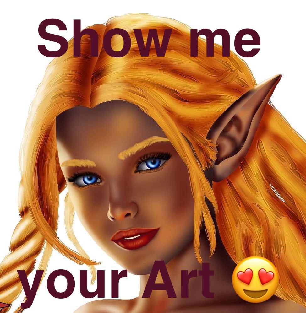 I’m still at work, but

Let’s go Friday #artists. I like to see your wonderful art, so

              👑
        👑      👑
👑 #artshare 👑
        👑      👑
               👑

your works with me.

No NFTS, NoAI