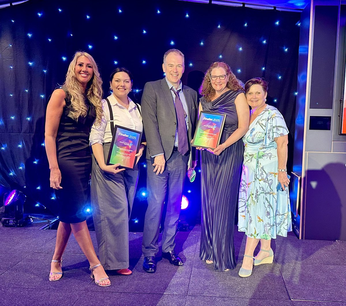 Heather72605337's tweet photo. Attended the North West Coast Research and Innovation Awards with Maddie as a finalist for The Ruth Young Award for Research Implementation/Impact to celebrate the achievements of individuals and teams working to improve health and care through research and innovation https://t.co/GZcz7GQOOZ