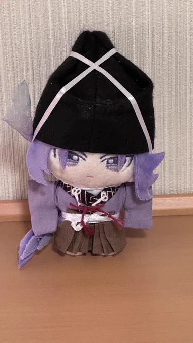 ホテルで烏帽子作りました。