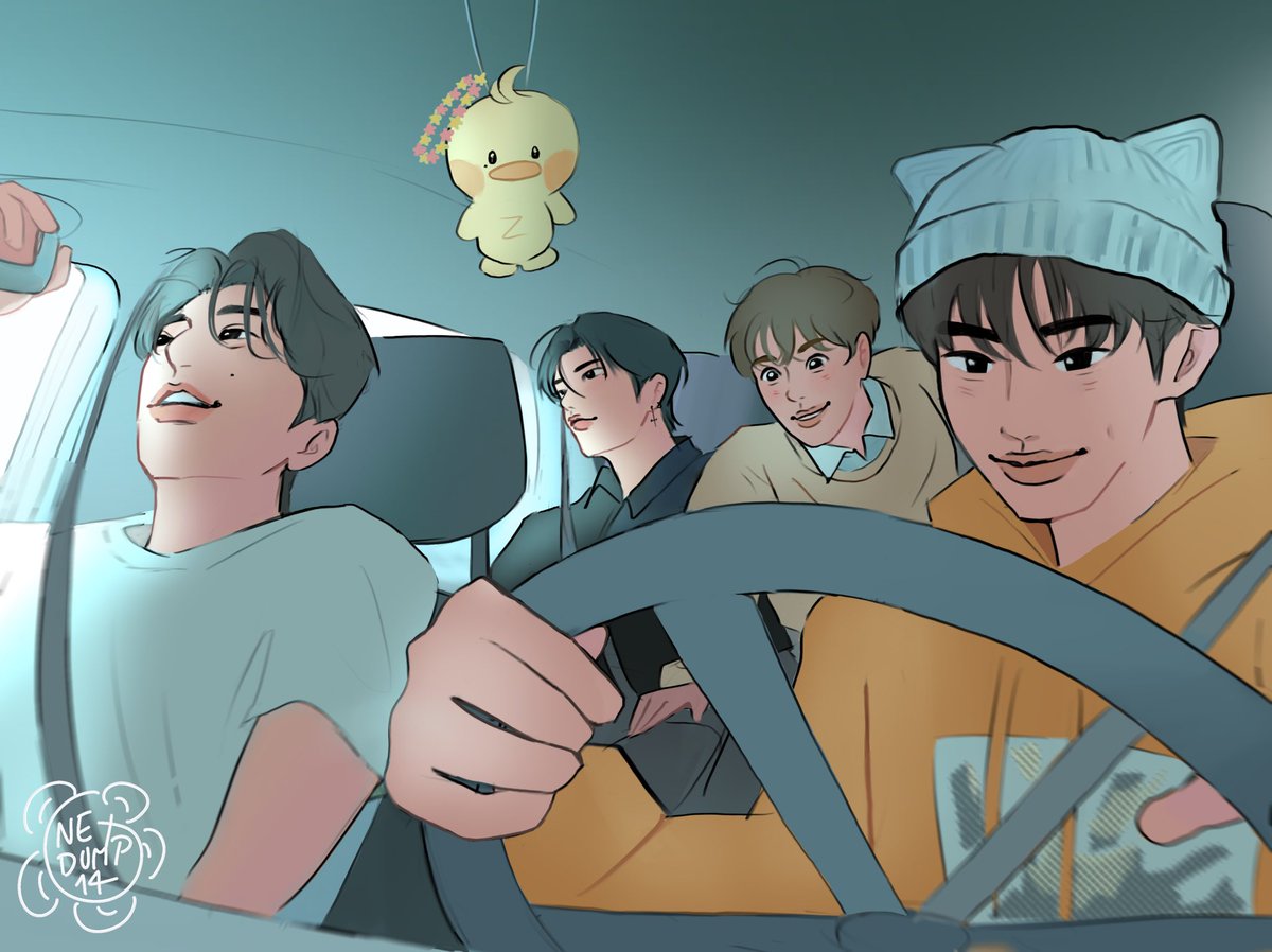 netdump14's tweet image. 🍉🚃🚗🥤
my attempt at making lively and vibrant jebewon scenes-
#ZB1fanart