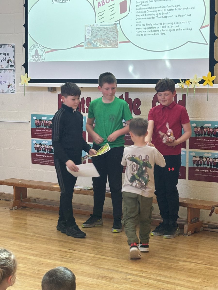 Ysgol Sant Dunawd tweet media