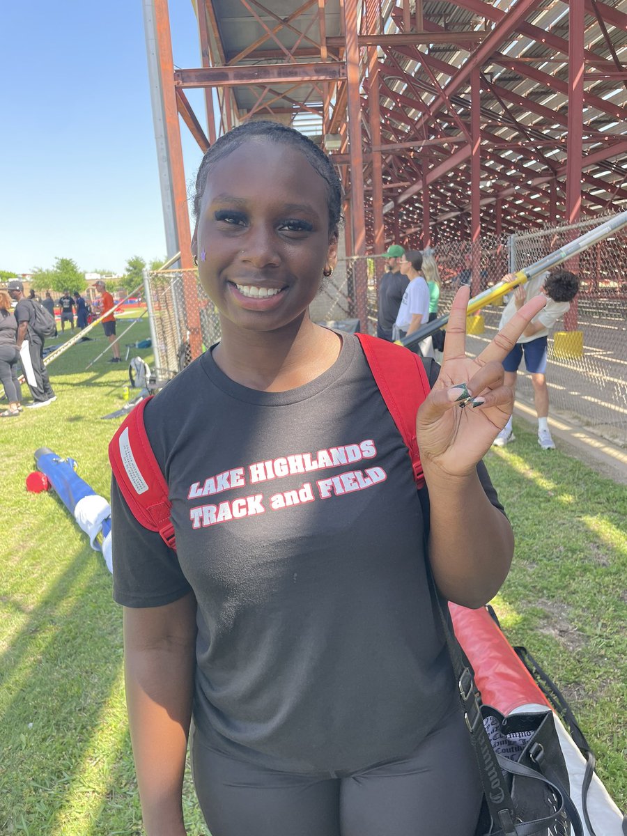 LHHS Track (@lhhstrack) on Twitter photo Regional Qualifier: Senior Laysia Cooks placed 2nd in Discus!!! <a href="/LHWildcatClub/">LH Wildcat Club</a> <a href="/LakeHighlandsHS/">Lake Highlands High School</a> Regional Qualifier: Senior Laysia Cooks placed 2nd in Discus!!! <a href="/LHWildcatClub/">LH Wildcat Club</a> <a href="/LakeHighlandsHS/">Lake Highlands High School</a>