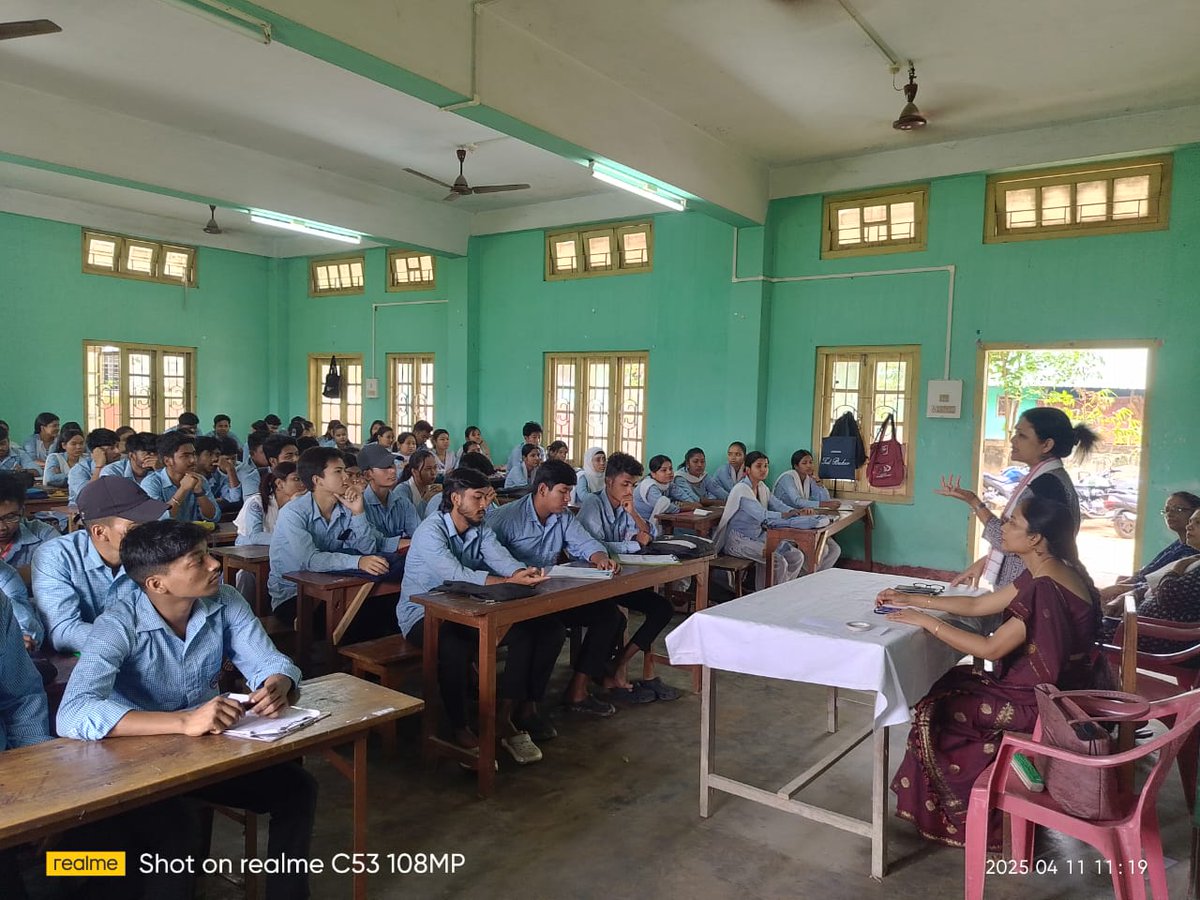 HariUnit's tweet photo. Awareness programme " 7th Poshan  Pakhwada"  organized by  Hari Gayatri Das College NSS Unit #Poshanpakhwada2025  #SahiposhanDeshRoshan @_NSSIndia @YASMinistry  @himantabiswa @nss_rdguwahati @NssrdD @GUCampusNSSUnit https://t.co/huJvTXk4I8