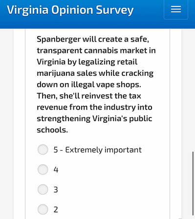 Virginia NORML tweet media