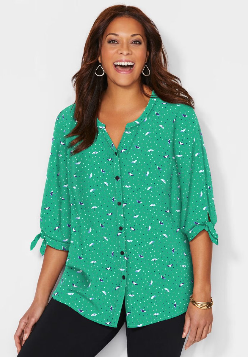 SRTrendsDeals's tweet image. Georgette Buttonfront Tie Sleeve Cafe Blouse at $59.95

sovrn.co/3yex6a7

#Georgette #Buttonfront #Sleeve