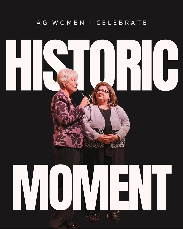 AG_USA's tweet image. Congratulations to Nicole B. Heidt who broke new ground in the Assemblies of God as she became the first woman elected as a district/network superintendent in the Fellowship’s 111-year history during the WMN annual conference held April 6-8 in Casper.
news.ag.org/en/articles/ne…