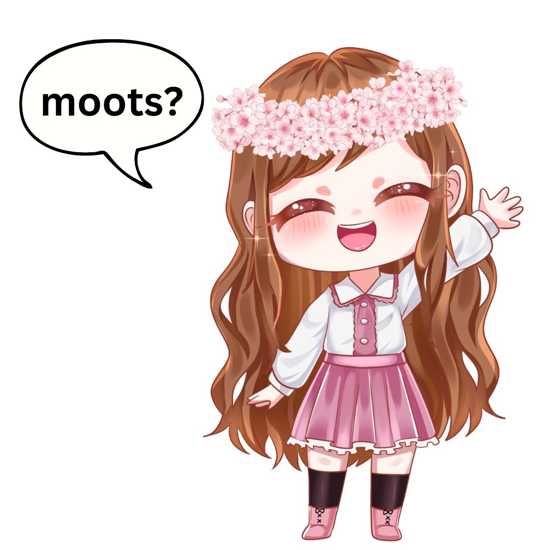 do you wanna be my artmoots? ⸜(｡˃ ᵕ ˂ )⸝♡
#artmoots #mootstwt