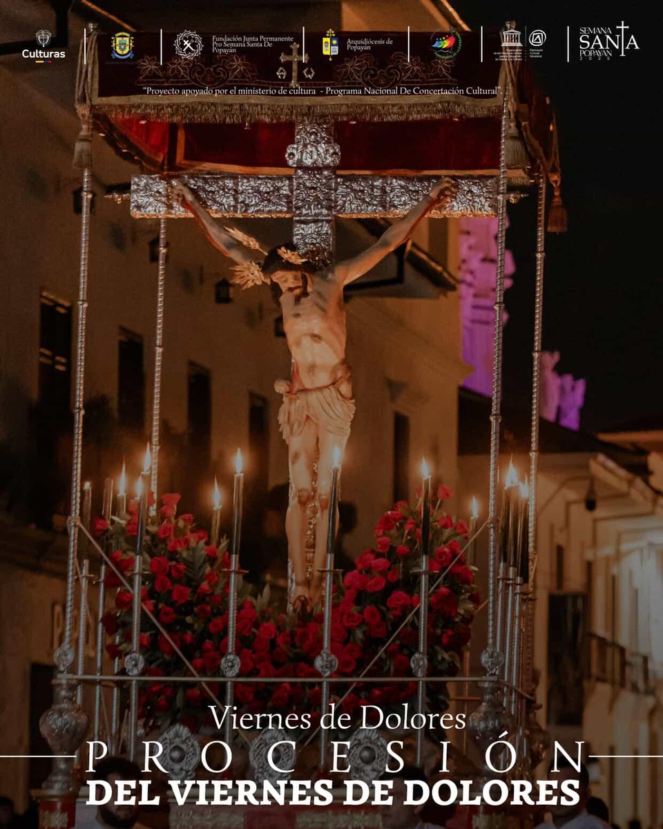 PopayanCO's tweet photo. Hoy es la primer procesión de la semana santa de Popayán https://t.co/Y8GdPJuP5K