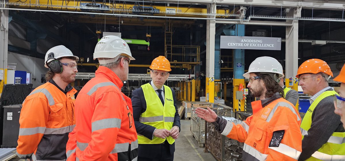 Chris Evans MP (@chris_evansmp) on Twitter photo It was a pleasure to visit <a href="/HydroinUK/">Hydro Aluminium UK Ltd</a> today in Caerphilly. With over 100 skilled employees, they're producing high-quality aluminium components for cars and many other products. Their commitment to supporting the local community is just as impressive as their innovative work It was a pleasure to visit <a href="/HydroinUK/">Hydro Aluminium UK Ltd</a> today in Caerphilly. With over 100 skilled employees, they're producing high-quality aluminium components for cars and many other products. Their commitment to supporting the local community is just as impressive as their innovative work