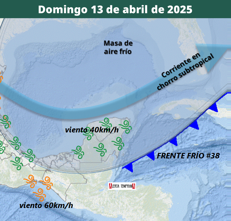 AlertaGt502's tweet photo. ✅El #DomingoDeRamos prevalecen condiciones frescas con noches y madrugadas frías con posibles heladas meteorológicas en los lugares más altos, chubascos dispersos en el Norte, Caribe y BocaCosta
#ClimaGt #TraficoGt https://t.co/3vh4NqlLlx