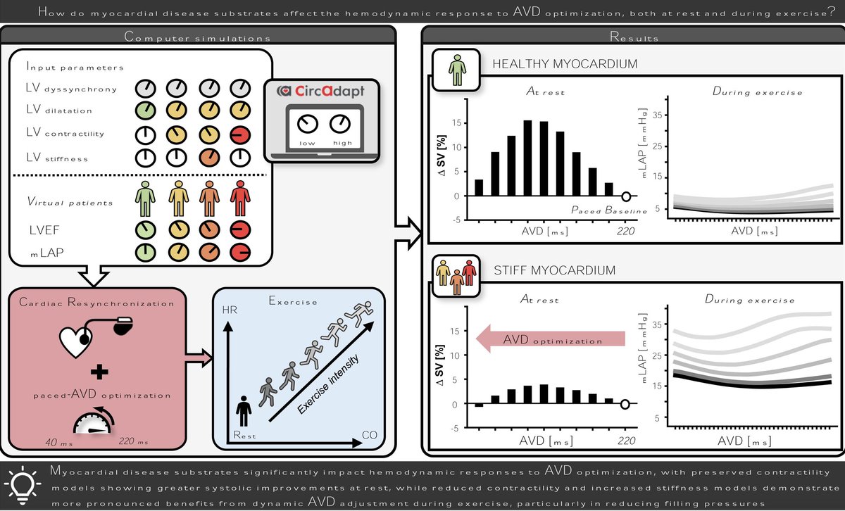 Europace Editor-in-Chief (@europaceeic) on Twitter photo #EUROPACE
Impact of myocardial phenotype on optimal AV delay settings during BiVP and #LBBP at rest & during exercise
👉Virtual patient study
📖 doi.org/10.1093/europa…
<a href="/GiulioConte9/">Giulio Conte</a> <a href="/Dominik_Linz/">Dominik Linz</a> <a href="/FraSantoroMD/">Francesco Santoro, MD, PhD</a>
<a href="/AndyZhangMD/">Xiaodong Zhang (Andy), MD, PhD, FHRS, FACC</a> <a href="/DavideMei93/">Davide Mei</a> <a href="/marcovitoloMD/">Marco Vitolo Ⓜ️</a>
<a href="/LuigiDiBiaseMD/">Luigi Di Biase</a> #EUROPACE
Impact of myocardial phenotype on optimal AV delay settings during BiVP and #LBBP at rest & during exercise
👉Virtual patient study
📖 doi.org/10.1093/europa…
<a href="/GiulioConte9/">Giulio Conte</a> <a href="/Dominik_Linz/">Dominik Linz</a> <a href="/FraSantoroMD/">Francesco Santoro, MD, PhD</a>
<a href="/AndyZhangMD/">Xiaodong Zhang (Andy), MD, PhD, FHRS, FACC</a> <a href="/DavideMei93/">Davide Mei</a> <a href="/marcovitoloMD/">Marco Vitolo Ⓜ️</a>
<a href="/LuigiDiBiaseMD/">Luigi Di Biase</a>