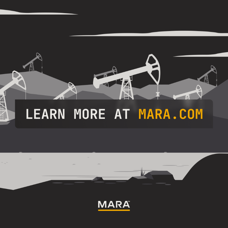 MARA's tweet photo. Our Gas-to-Power solution transforms stranded or associated gas into productive compute—cutting emissions, unlocking new value streams, and enabling operators to meet evolving regulatory demands.

Visit https://t.co/tbEf8lwTKL to see the full infographic: