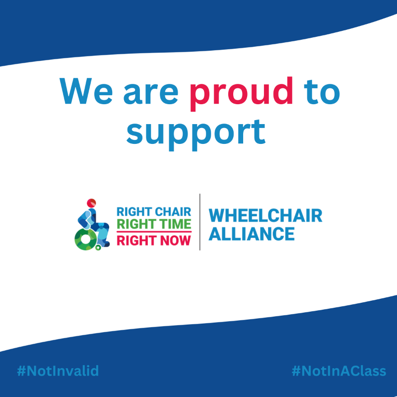mndassoc's tweet photo. The #MNDAssociation are proud to support the Wheelchair Alliance’s campaign, which calls on the Government to review and amend its guidance around the use of powered wheelchairs in the UK.
#WheelchairUsers #Disability #Accessibility #NotInvalid #NotInAClass