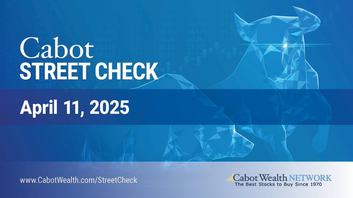 Cabot Wealth Network (@cabotanalysts) on Twitter photo This week on Street Check, we discuss Wednesday’s massive rally, sentiment and the economy, and earnings season. Then, we’re joined by <a href="/BryanPerryCM/">Bryan Perry</a> , founder of “Cash Machine,” to talk about how to generate income and manage market risk now. Listen here: hubs.ly/Q03h0wQs0 This week on Street Check, we discuss Wednesday’s massive rally, sentiment and the economy, and earnings season. Then, we’re joined by <a href="/BryanPerryCM/">Bryan Perry</a> , founder of “Cash Machine,” to talk about how to generate income and manage market risk now. Listen here: hubs.ly/Q03h0wQs0