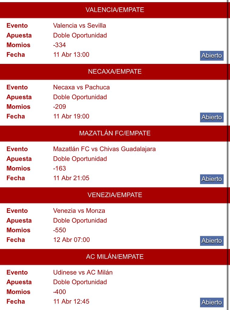 La última se ganó y ahora vamos con esta !! Fuerte y seguro 🤑🤑🤑🤑  #apuestasdeportivas <a href="/calientesports/">Caliente Sports</a>