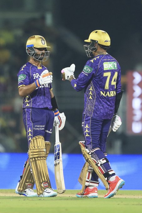 Thumping win for KKR over CSK 👏