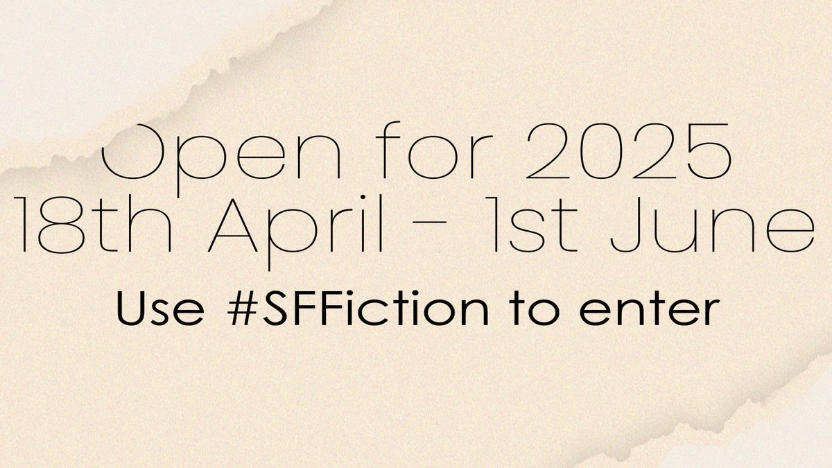 FlashSerious's tweet photo. It's official #writingcommunity 
We open for your flash fiction entry very soon. 

Any genre, any theme, as long as it's no more 269 characters (a regular post) with #sffiction to enter https://t.co/Fv4xfS8Gnm