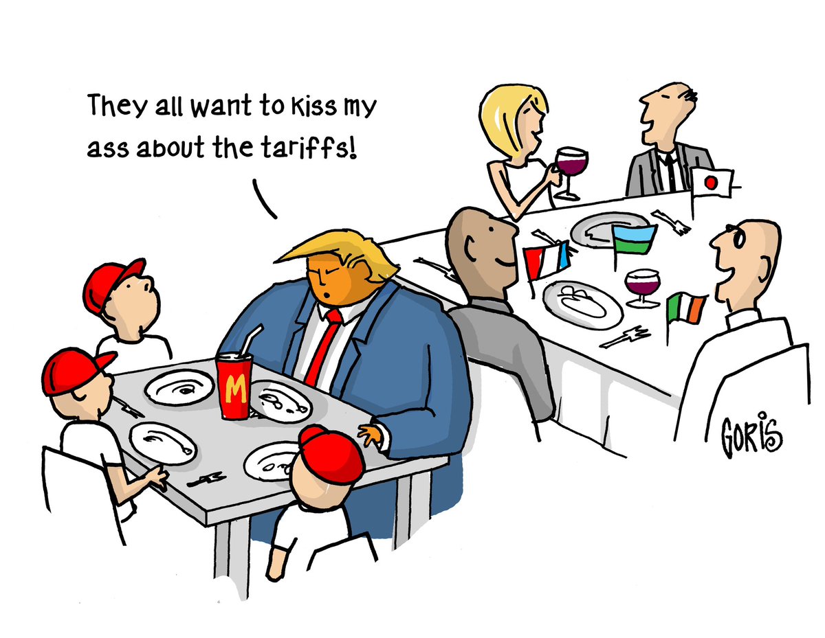 They’re lining up. #tariffs
