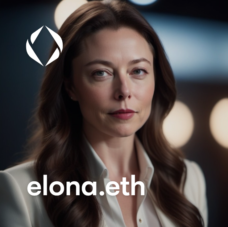 Shalom_eth's tweet photo. She doesn’t launch rockets...
She launches smart contracts.
Say hello to elona.eth 
Elon’s mysterious web3 sibling 👩‍🚀💻

#elonaeth #ENS #Ethereum #elonmusk https://t.co/bebNUXK7VK