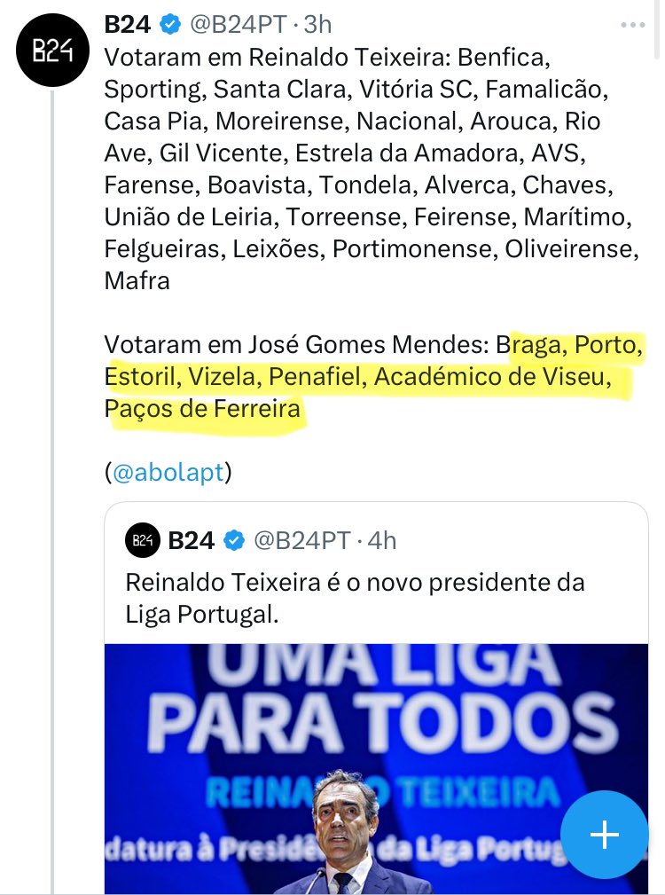 ariseternum24's tweet photo. A esfera de influência do FC Porto, resume-se a 6 clubes dos 33 que votaram.
Atualmente, é inegável que o benfica manda no futebol português com o apoio do Sporting.
Para quem conheça a dinâmica de funcionamento da assembleia geral da liga, perceberá o que nos espera, nomeadamente em matéria de direitos televisivos.