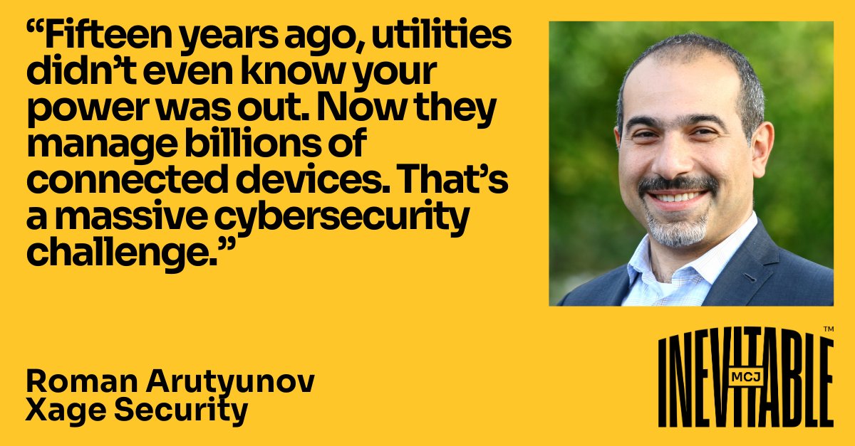 inevitablemcj's tweet photo. More energy assets mean more cyber threats—over 60 attacks hit energy infrastructure every day, and the stakes keep rising. We talk with Roman Arutyunov of @xageinc about ransomware, grid security, the role of AI in both attack and defense, and why Zero Trust matters more than ever. Listen in: https://t.co/7fVeAEfwcO