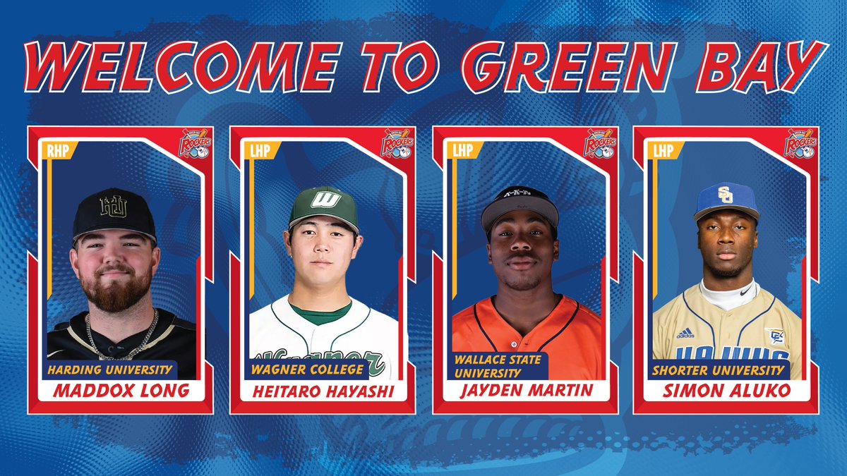 Presented by <a href="/GEContracting/">GE Contracting LLC</a>, next on deck we have some new pitchers coming to Green Bay. Let's give them a warm Wisconsin welcome! 🤘

Read more about them here: tinyurl.com/ym468kfs