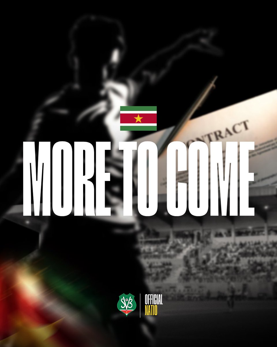 OfficialNatio_'s tweet photo. The Surinamese FA has officially started the process to make Shiloh ‘t Zand eligible to represent Natio! 

Another Big step forward - Stay tuned!

ℕ𝔸ℕ𝔾𝔸 𝕄𝔸𝕂𝔸ℕ𝔻ℝ𝔸 𝕎𝔼 𝔽𝔼𝕋𝕀 𝔽𝕌 𝕎𝕀ℕ𝕀!

#officialnatio #bribinakrakti #kasekoboys https://t.co/n6nNSt29Ss