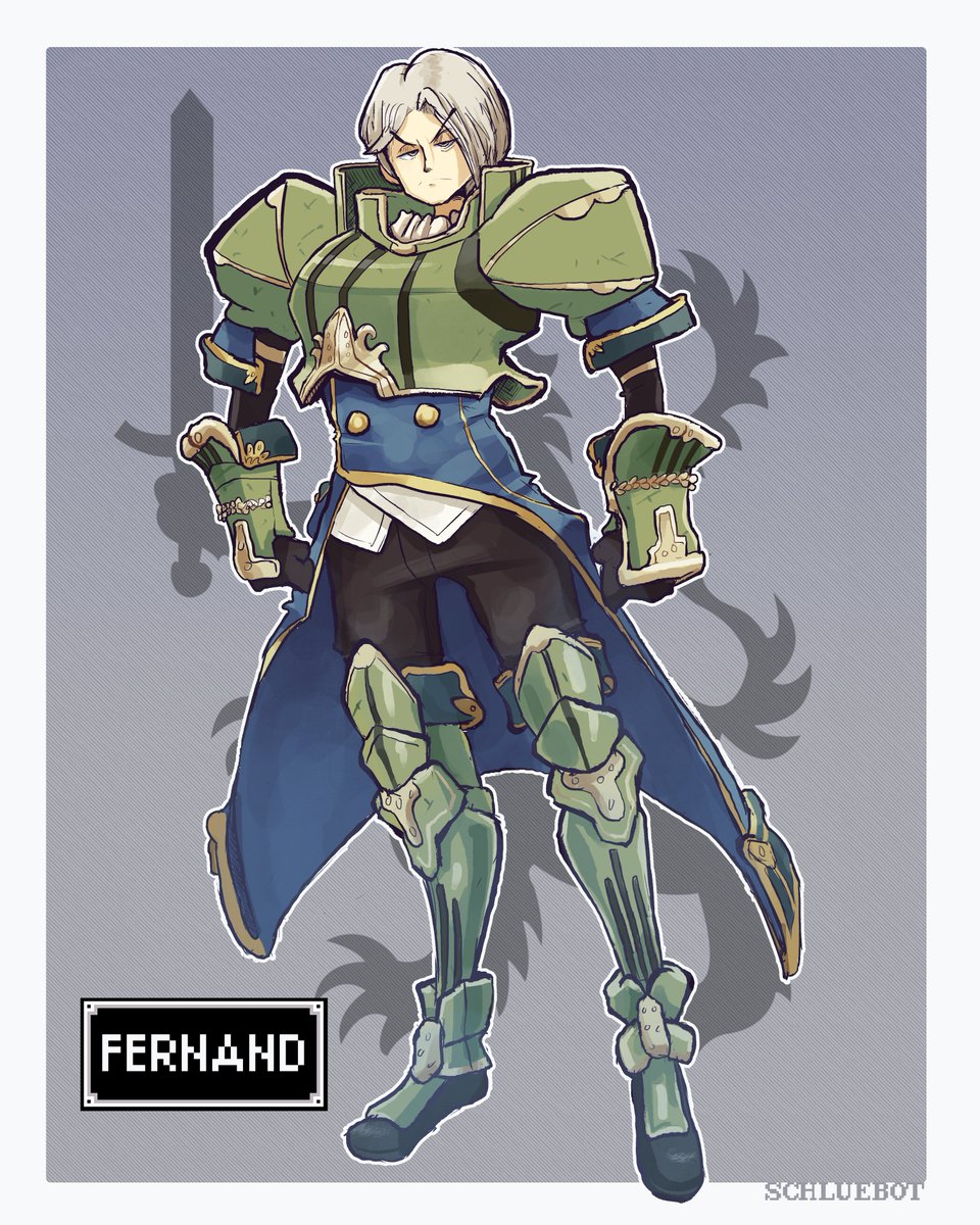 Fernand Fire Emblem. The noble stringbean.