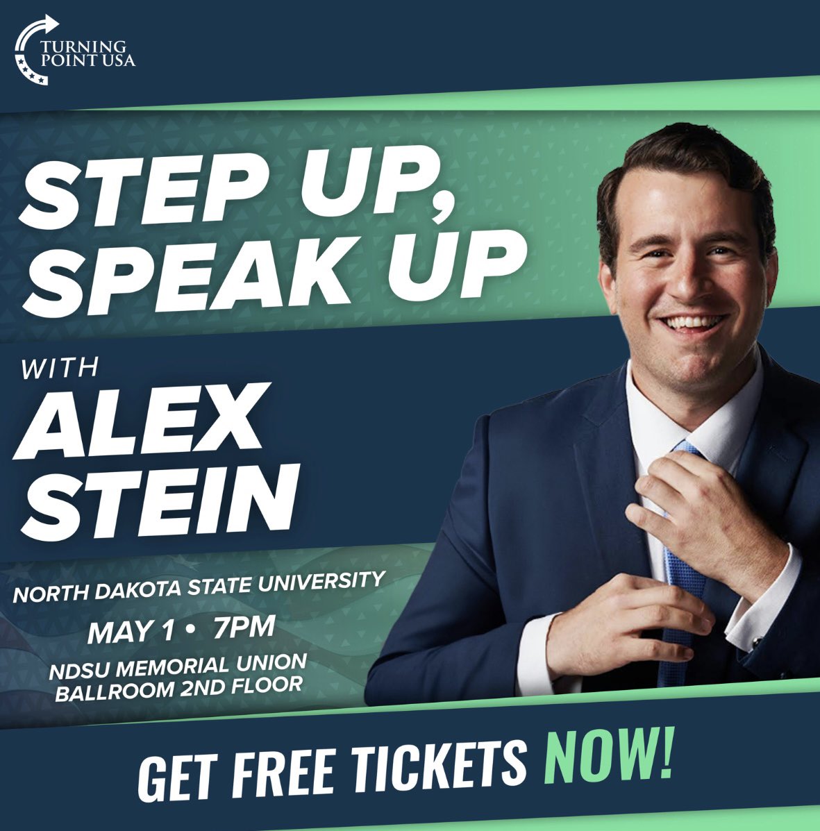 🚨<a href="/alexstein99/">Alex Stein #99</a> is coming to <a href="/NDSU/">North Dakota State University</a>🚨

You won’t want to miss this FREE event coming to campus on May 1st! This is the final event at NDSU of the school year and will be the biggest one yet!

Sign up link here-

airtable.com/appfGdZKPphvoR…