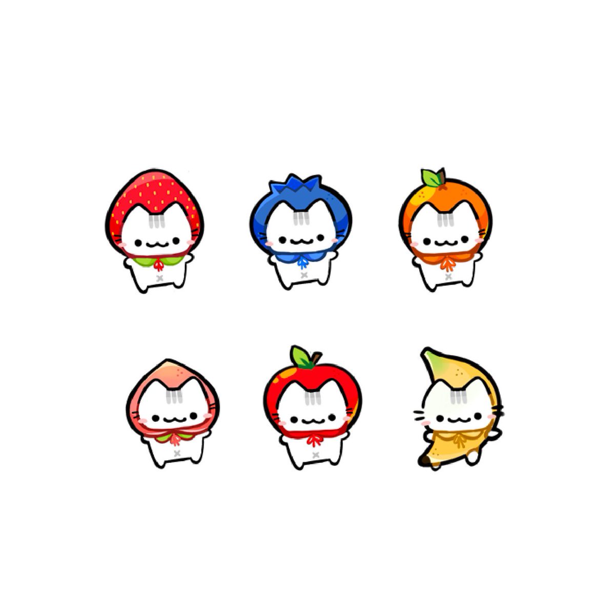 fruit cats