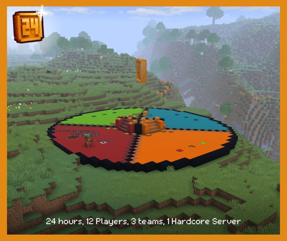 ⚔️The arena is set. 📖Quests have been written. 🎖️All we need are our players!

Less than 24 hours until our Hardcore Event! Check out our previous posts for more info about the teams and their streaming schedules💚💙🧡

This is an event you're not going to want to miss! 💀⏰