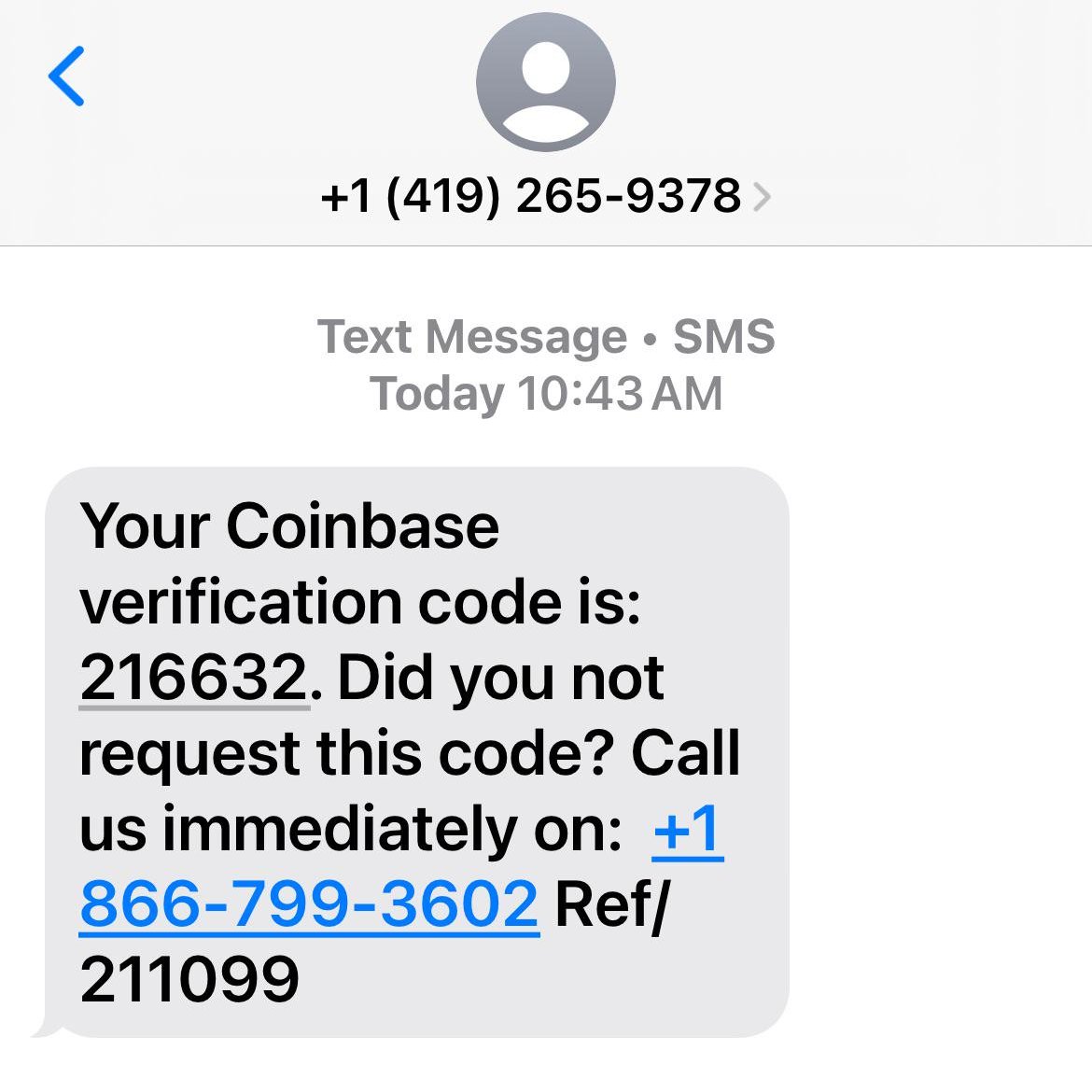 NanoBaiter's tweet photo. 9/ The scammers program these lead lists into some software and then they spam the victims with fake fraudulent text messages that look like this. https://t.co/TmhgovCeIB